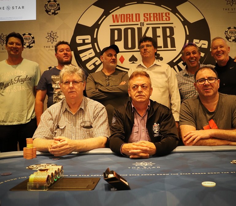 2017WSOP SYDNEY FINALISTS